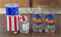 Miscellaneous drinking glasses