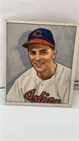 1950 Bowman Lou Boudreau baseball card #94