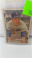 1957 #284 Don Zimmer baseball card