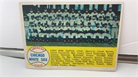 1958 #256 Topps Chicago White Sox team photo