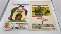 (2) movie posters (22 x 14)