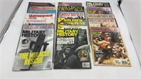 (18) military magazines (Leatherneck, Military