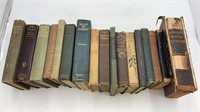 (17) antique books