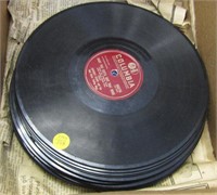 Antique 78rpm Gramaphone Records