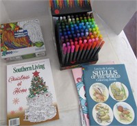 Color Books, Puzzle & Marker Set