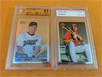 2000 Topps Traded Chrome #T15 Lyle Overbay and