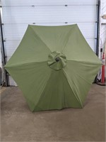 Like new Patio Umbrella 100"D and 7.5'H