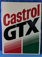 Castrol GTX tin sign 18" x 24"