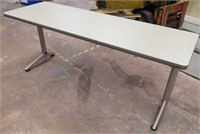 HAWORTH 6' X 20" TRAINING TABLE