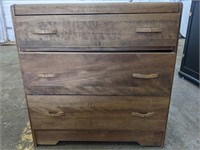 Solid wooden 3-Drawer Dresser 32" x 16" x 33"H