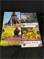 Collection of Four Quality Jigsaw Puzzles