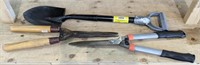 Two Sets of Pruning Shears 19" and 28.5" Round