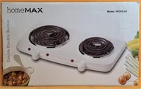 homeMAX double electric burner model: HP202-U2