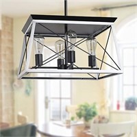 XIPUDA Farmhouse Pendant Light Fixture,