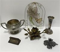 Floral Metal Trinkets