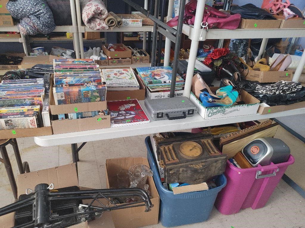 Weds 6/23 consignement sale, christmas in june,estate items