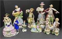 Set of Victorian Style Figurines