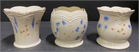 Lenox Set of 3 Vases/Tea Light Holders