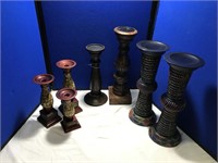 Selection of Candle holders