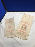 2 Drink Coca Cola Coin Collection Bags from Chatta