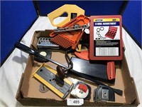 Selection of tools and parts