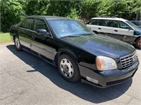 2001 CADILLAC DEVILLE WITH UNKNOWN MILES
