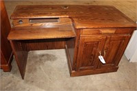 Oak Computer Desk