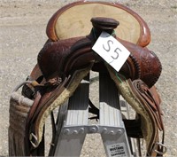Maker Stamped 15" Western Saddle