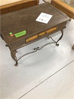 hall table -- smaller size -- metal legs