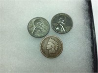 2 Steel & Indian Head Pennies