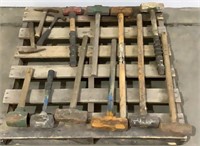 (13) Sledgehammers, Pickaxes And Mallets
