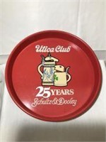 Utica Club Schultz and Dooley Beer Tray