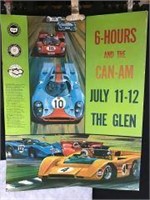 Watkins Glen Racing Poster
