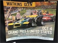 Watkins Glen Racing Poster
