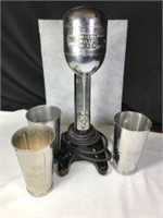 Myers Milkshake Mixer w 3 stainless Tumblers