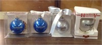 4 Thomasville holiday ornaments