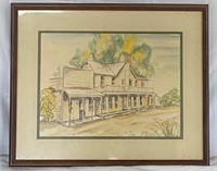 Watercolor Signed Gayle Orhm