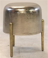 Metal drum stool