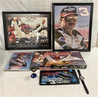 7 Piece Assortment of Dale Earnhardt Collectibles