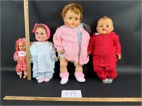 Lot of 4 American Character Dolls