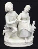 Dresden Porcelain Figurine of Man and Women