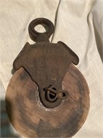 MYERS WOOD PULLEY