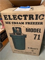 ELECTRIC ICE CREAM FREEZER MODEL 71