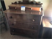 VINTAGE MAPLE CHEST OF DRAWERS 45T X 41.5W X 18D