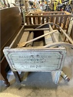 Baker's Washer Wood Washing Machine