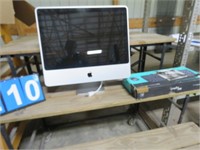 MAC COMPUTER SCREEN AND KEYBOARD