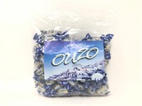 Ouzo Caramels Hard Candy 1lb Bag BB 03/2022