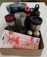 Misc lot w/travel cups