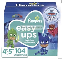 Pampers $68 Retail Easy Ups Training Pants Boys