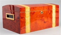 Large Modern Marquetry Humidor